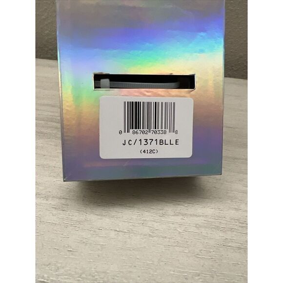 Juicy Couture Black Label NIB Black Blue w/Cheetah Wristwatch Watch - Picture 11 of 11